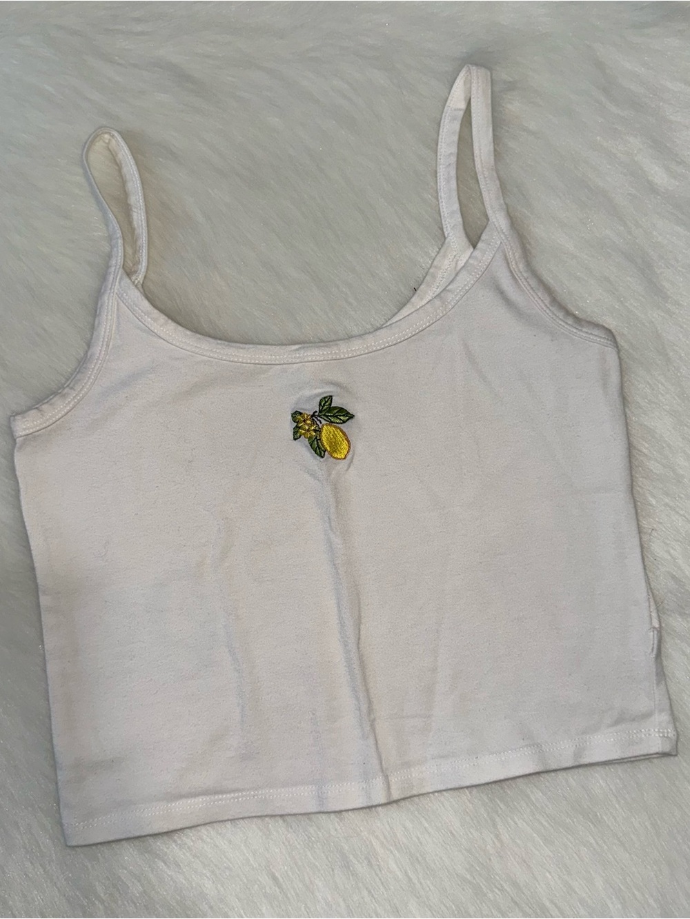 Cropped Lemon Tank